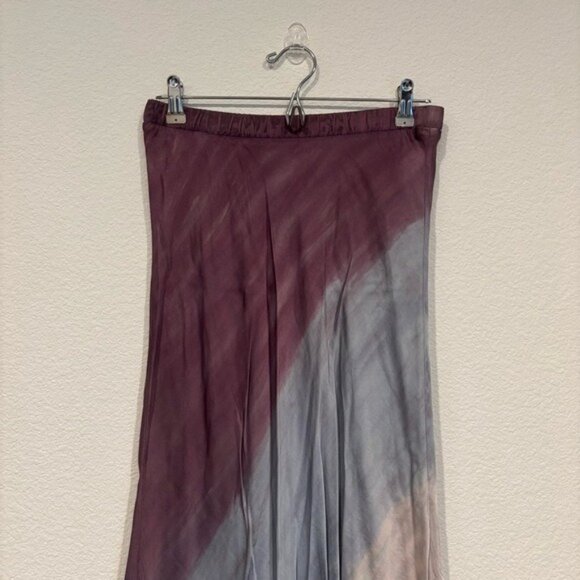 NATION LTD Size Small Mabel Midi Skirt In Mood Ring Tie Dye - Picture 3 of 8